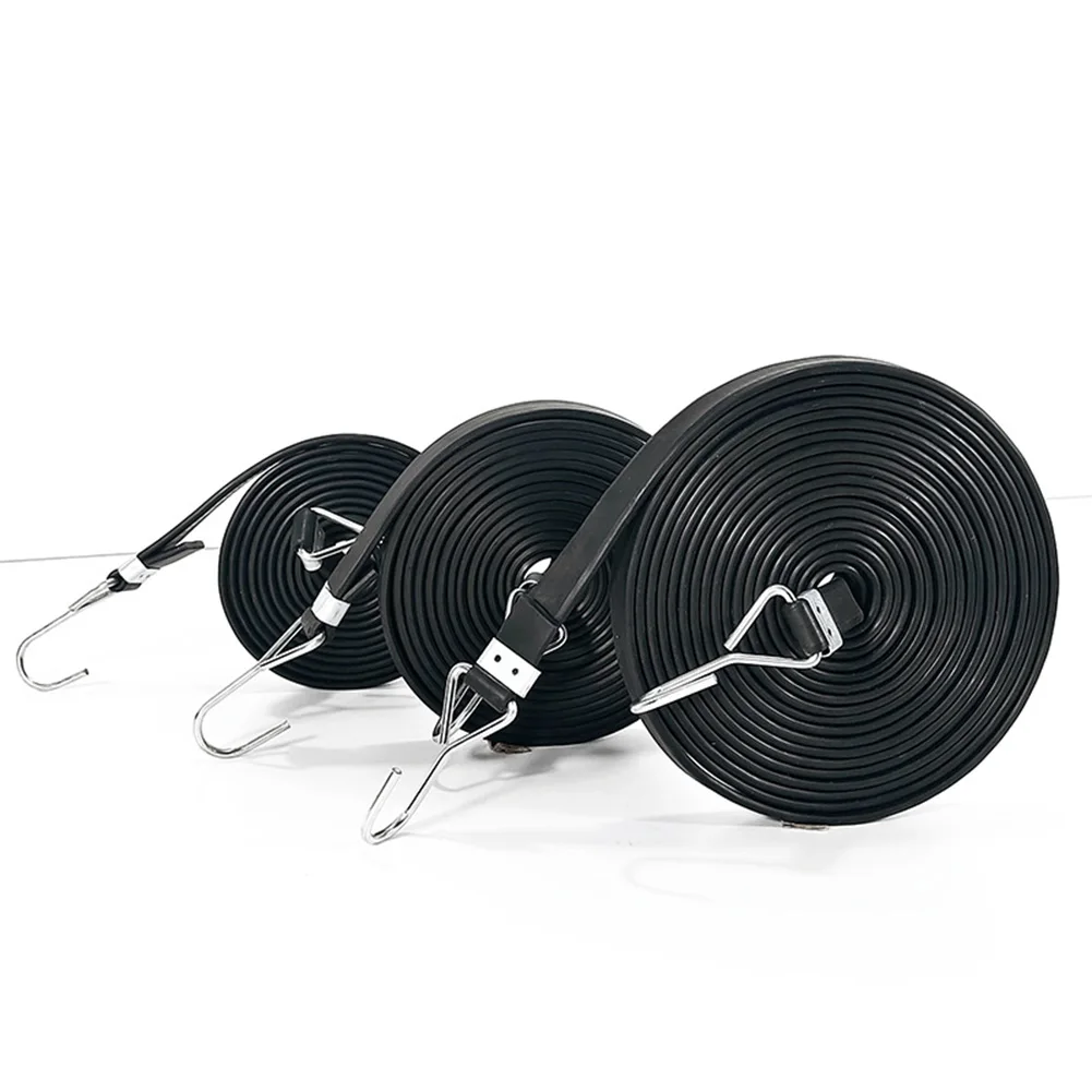 2.5/3.5/5M Bungee Cords with Hooks Heavy Duty Luggage Bungee Cord Rubber Motorcycle Bicycle Elastic Luggage Rope Cord Fixed Band