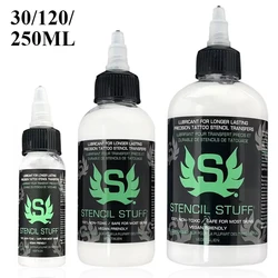 Professional Tattoo Stencil Magic Gel 250/120/30ML Thermal Copier Tattoo Transfer Stuff Solution Cream Tattoo Transfer Set