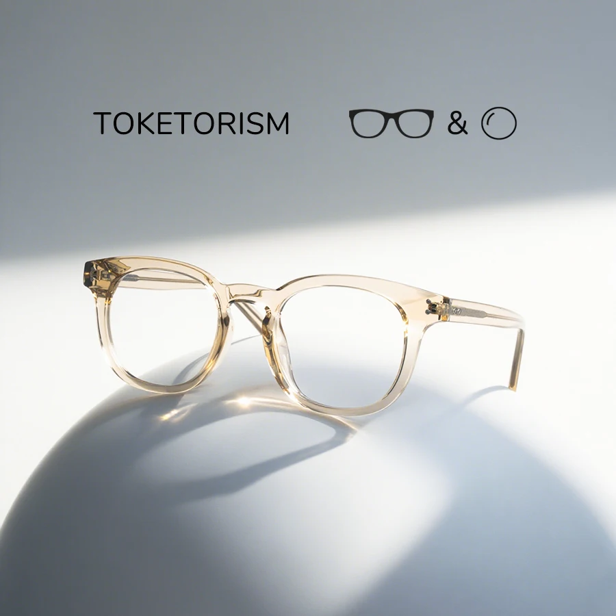 

Toketorism Fashion Men's Eyewear Photochromic Progressive Eyeglasses For Women Quality Myopia Prescription Glasses