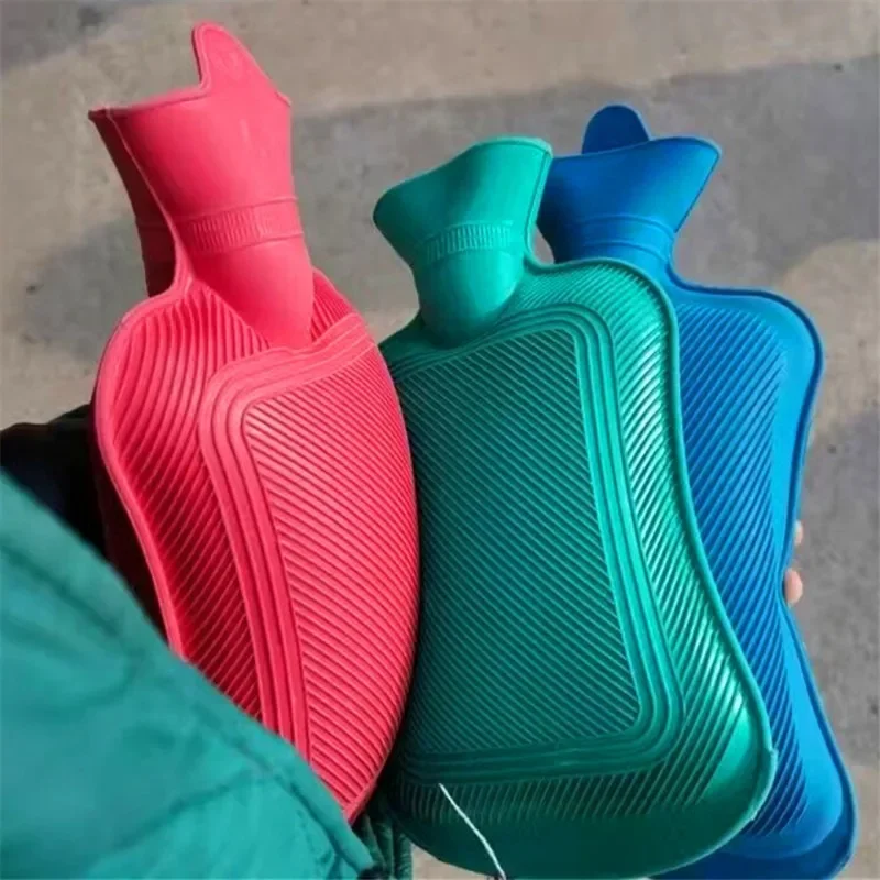 

500ml Water Injection Rubber Hot Water BottleReusable Hot Bottle Winter Warm Bag