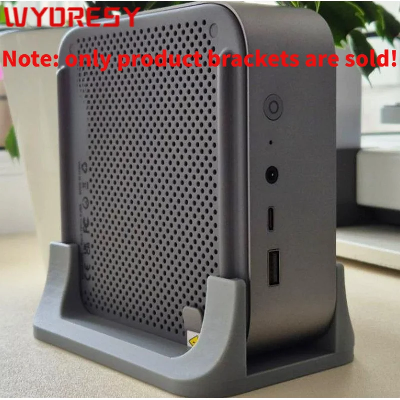 For Beelink (SER8 Mini PC) Vertical Stand Solid Frame Secure Host Unit And Prevent Slip Heavy Duty Stable