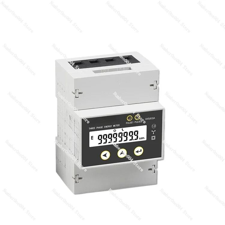 Applicable to DFPM93 Din Rail Digital 63A Energy Meter 3 Phase