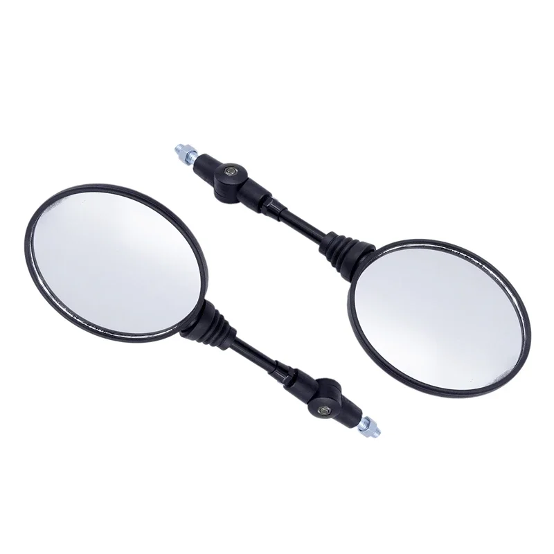 

2pcs Univeisal Motorcycle 10mm Rearview Mirrors Scooter Motocross Motorbike Side Mirrors FOR Vespa Piaggio Chopper Moto Mirrors