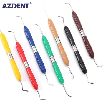 AZDENT-Kit de Remplissage de Résine Dentaire, Accessoire Esthétique Adapté au Couteau en Résine, Commode en Plastique, Facile à Identifier, Haute Teneur en Métal, 1 Pièce