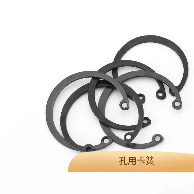 

1~200Pcs M8 M9 M10 M11 M12~M150 304 Stainless Steel Internal Circlips Snap Lock C-Clip Hole C Type Retaining Ring Clamp Spring