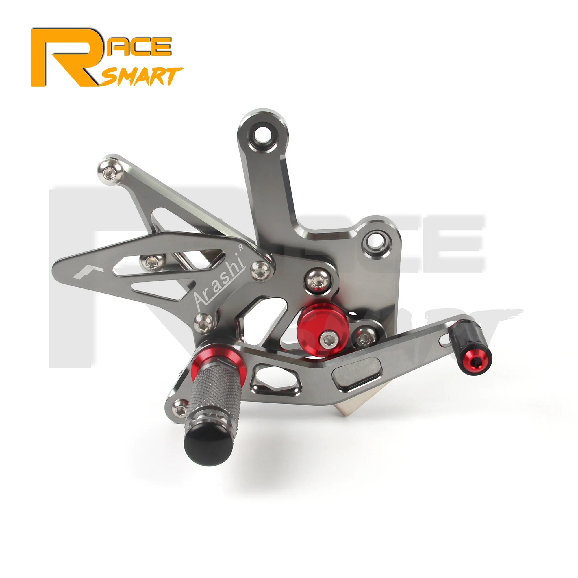 Motorcycle CNC Adjustable Rearset Footrest Foot Rest Pegs Pedal For KAWASAKI Ninja ZX4R ZX-4R 2023 ZX-4RR ZX4RR 2022 - 2024