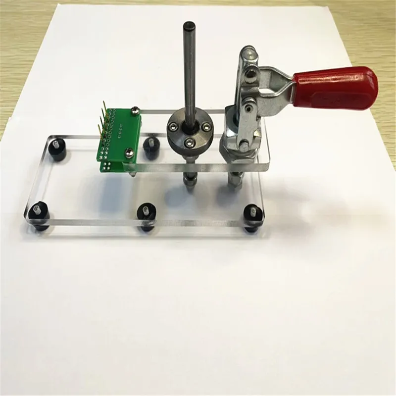 2PCS Bearing Rod 6 * 45mm M4 Tooth Belt Flange Reinforced Guide Column Support Rod Test Stand Accessories