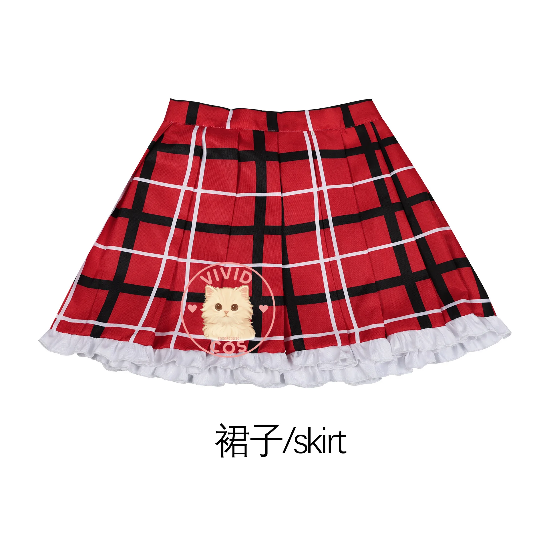 Anime Love Chunibyo Other Delusions Takanashi Rikka Dekomori Sanae Cosplay Costume Wig Woman Skirts Uniform Suit Halloween Party