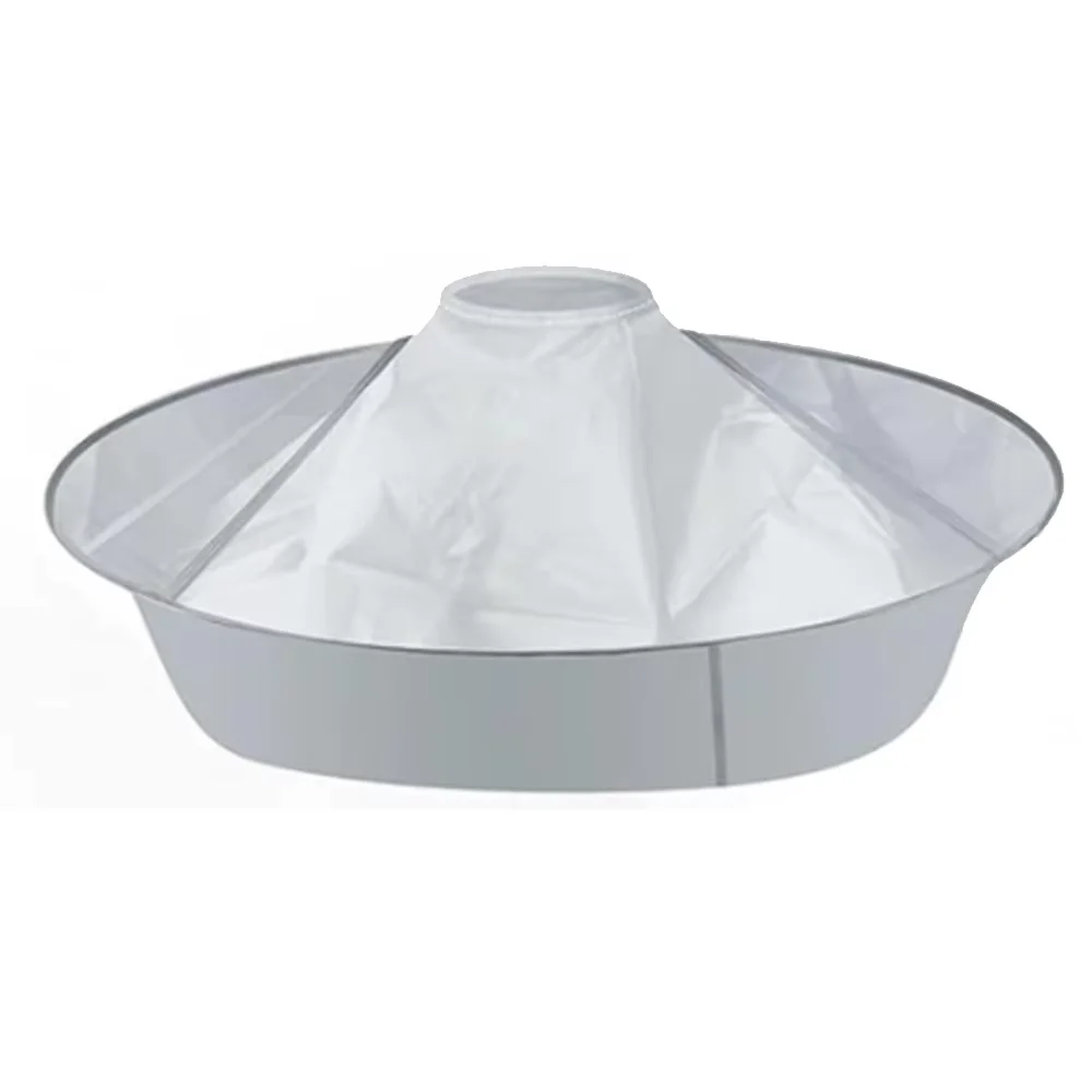 Reusable Hair Cutting Cape Umbrella Waterproof Barber Cloak for Haircut Coloring Hair Clippings Catcher view 6