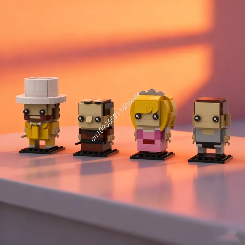 

525pcs MOC The Nightman Cometh Brickheadz It S Model Christmas Gift Building Toy Blocks Construction Creative Idea Kids Birthday