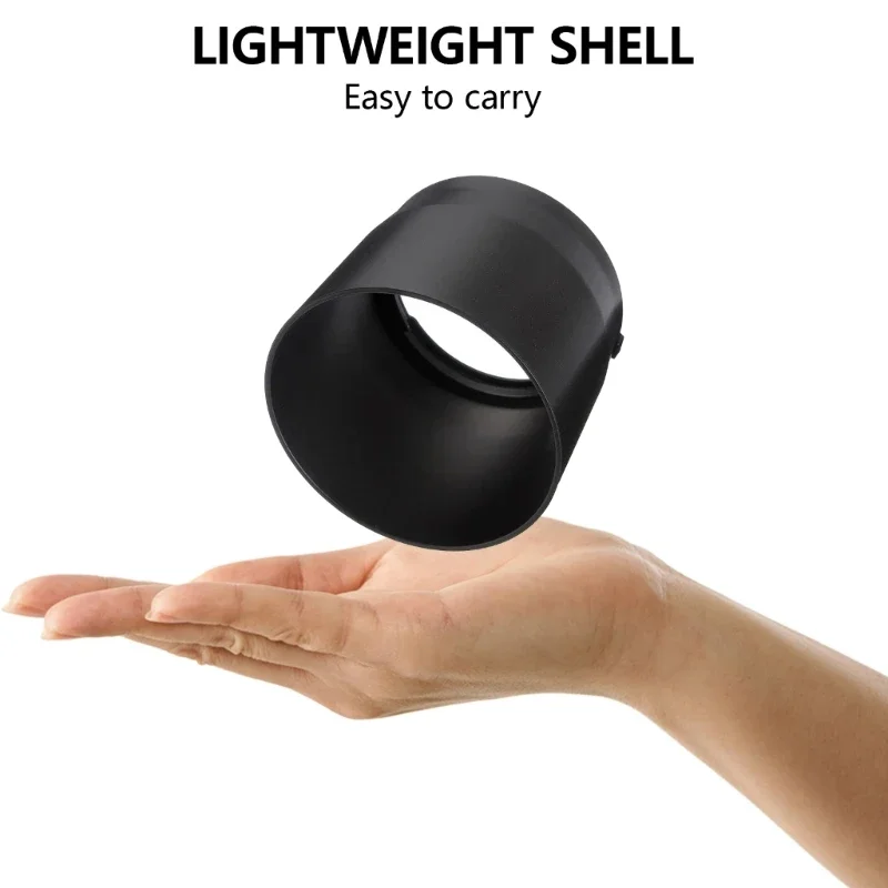 حامي العدسات المتانة هود ل RF100-400MM F5.6-8 و EF70-300MM F/4-5.6 عدسة SUNSHADES لتعزيز التصوير الفوتوغرافي