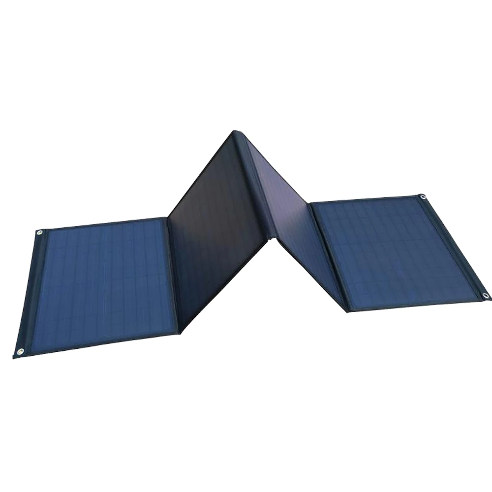 ESG Outdoor Waterproof Folding Solar Panel Camping 12W 50w 100w USB Portable Foldable Solar Panel