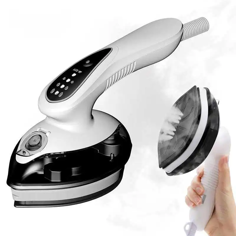 

Мини-паровой утюг 110 В/220 В - 90 ° Вращающийся отпариватель для одежды для путешествий с 3 паровыми шестернями, портативный инструмент для глажки одежды для дома