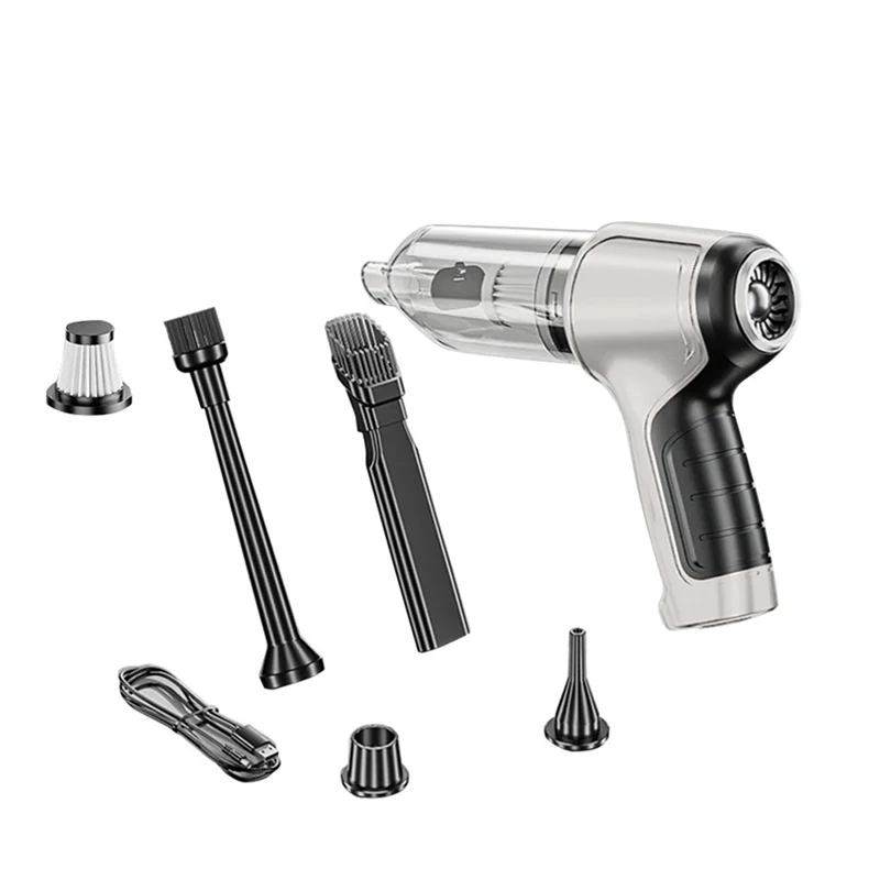 Aspirador de pó poderoso sem fio portátil máquina limpeza acessórios do carro eletrodomésticos aspirador portátil b