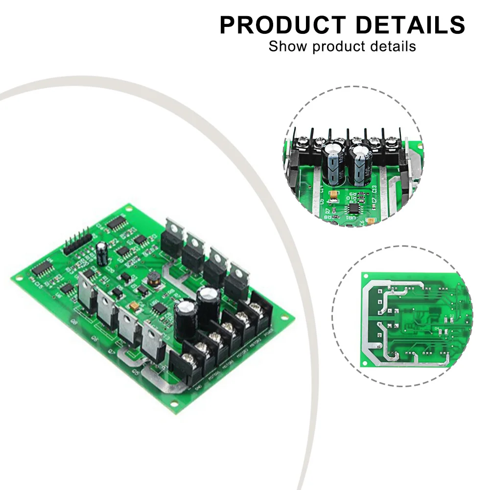 1PCS 3V-36V 15A Dual-Channel Motor-Driver Module PCB For Power DC Motor-Drive Board DC Motor Power Tool Accessories