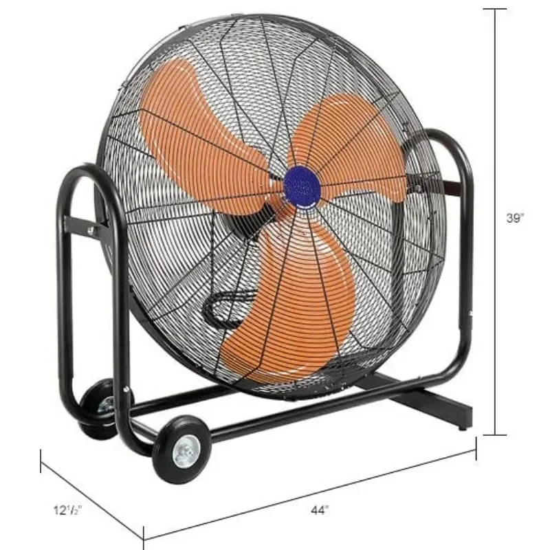 Ventilador De Ventilador De Inclinação Portátil Industrial Global, Ventiladores De Movimentação Direta, Eletrodomésticos Silenciosos