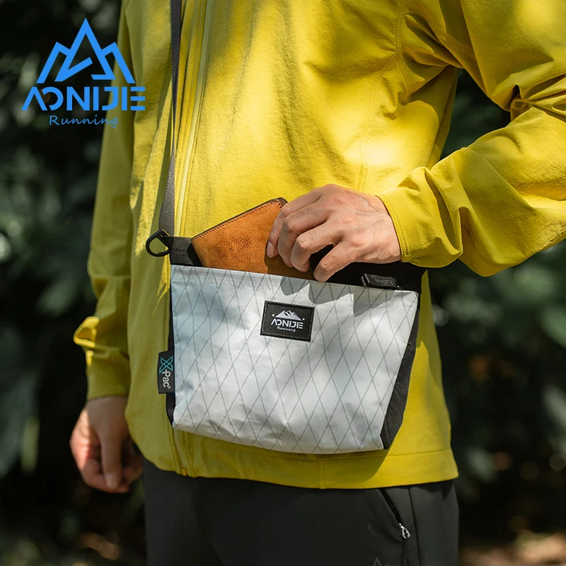 AONIJIE-Bolsa de Esportes para Homens e Mulheres, Sacos Mensageiro, Impermeável, Resistente ao Desgaste, X-Pac, Viagem ao Ar Livre, Acampamento, Caminhadas, Ciclismo, Bolsas de Ombro