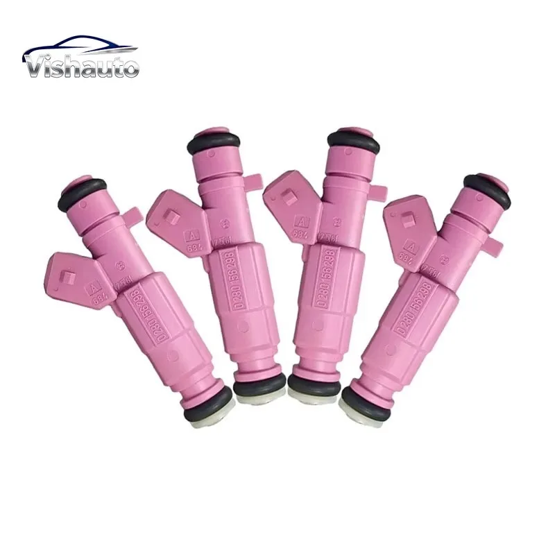 Juego de 4 inyectores de combustible 0280156298 H75115236 para Chevrolet Celta Corsa Suzuki Fun 1.0L 8V