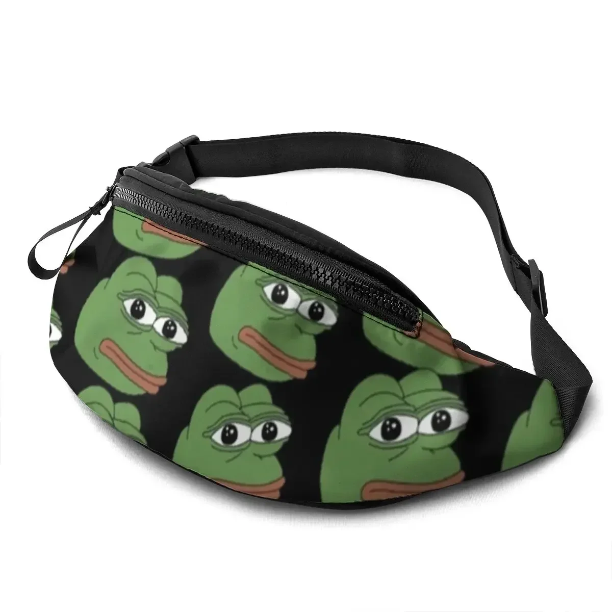 

Frog Waist Bag Running Unisex Waist Pack Polyester Print Bag