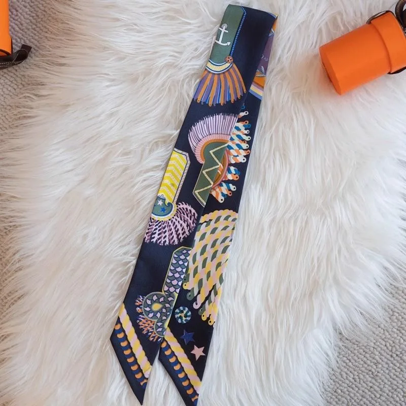 Luxuriöser langer Schal mit Epaulet-Design für Hermes, inspirierter Korb, Taschengriff, Styling, trendiges Accessoire, kostenloser Versand