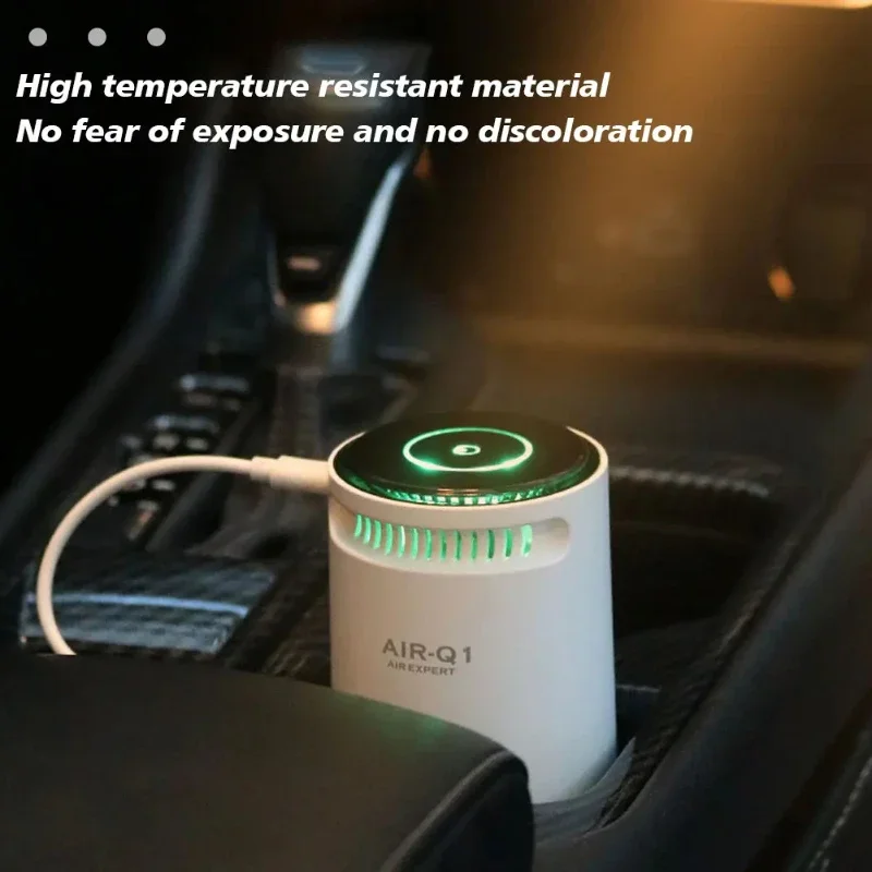 Xiaomi Youpin Portable Air Purifier Car Negative Ion Low Noise Touch Control Deodorizer Dust Formaldehyde Smoke Air Freshening