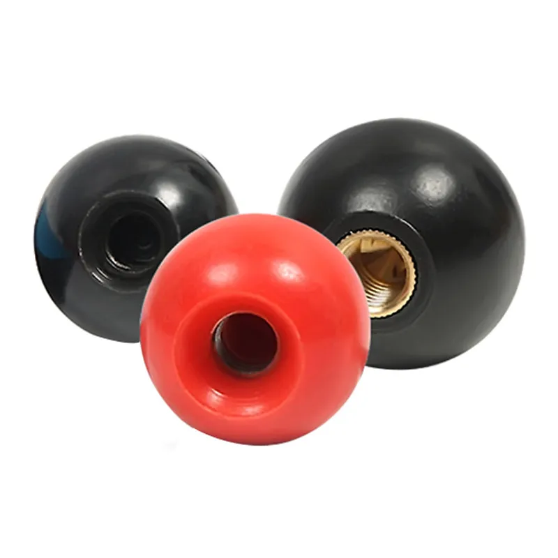 Machine Tool Handle Ball Nut M4 M5 M6 M8M10M12 Thread Plastic Clamping Nuts Knob Knob Accessories Copper Core/Bakelite/Iron Core view 5