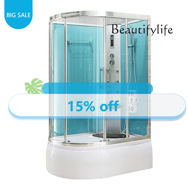 JIntegral Shower Room Bathroom Household Integrated Toilet Arc Fan Glass Dry And Wet SeparationJ