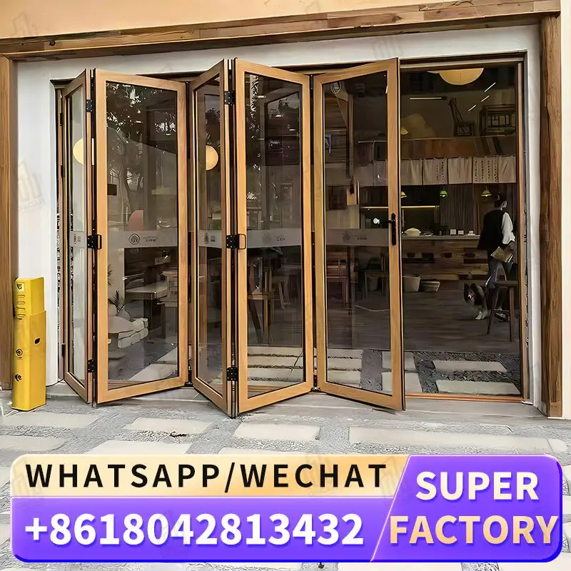 

Customizable Windows Foldable Door for Office Spaces in Europe Innovative Factory Solution Windows Foldable door