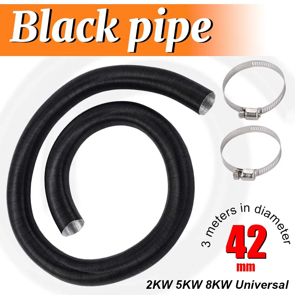 

Труба/шланг для воздушного дизельного отопителя (42 мм внутренний диаметр, длина 100/200/300 см) для Webasto, Eberspacher, автомобилей и кемперов