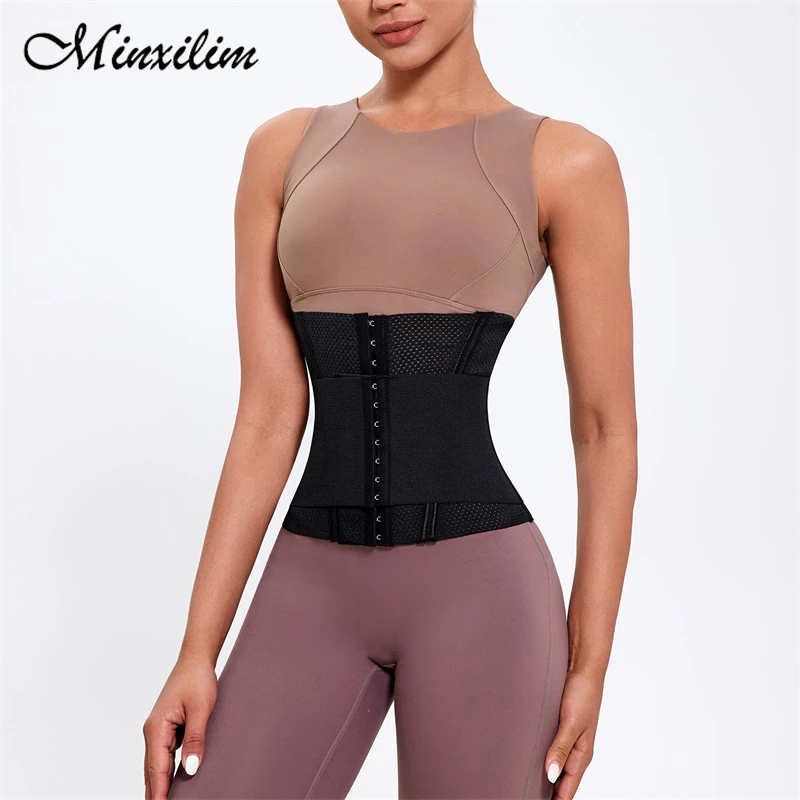 Minxilim Taille Cinchers Colombiaanse Schede Reductieve Body Gordel Rugsteun Abdominale Controle Hoge Elasticiteit Vrouw Shaperwear