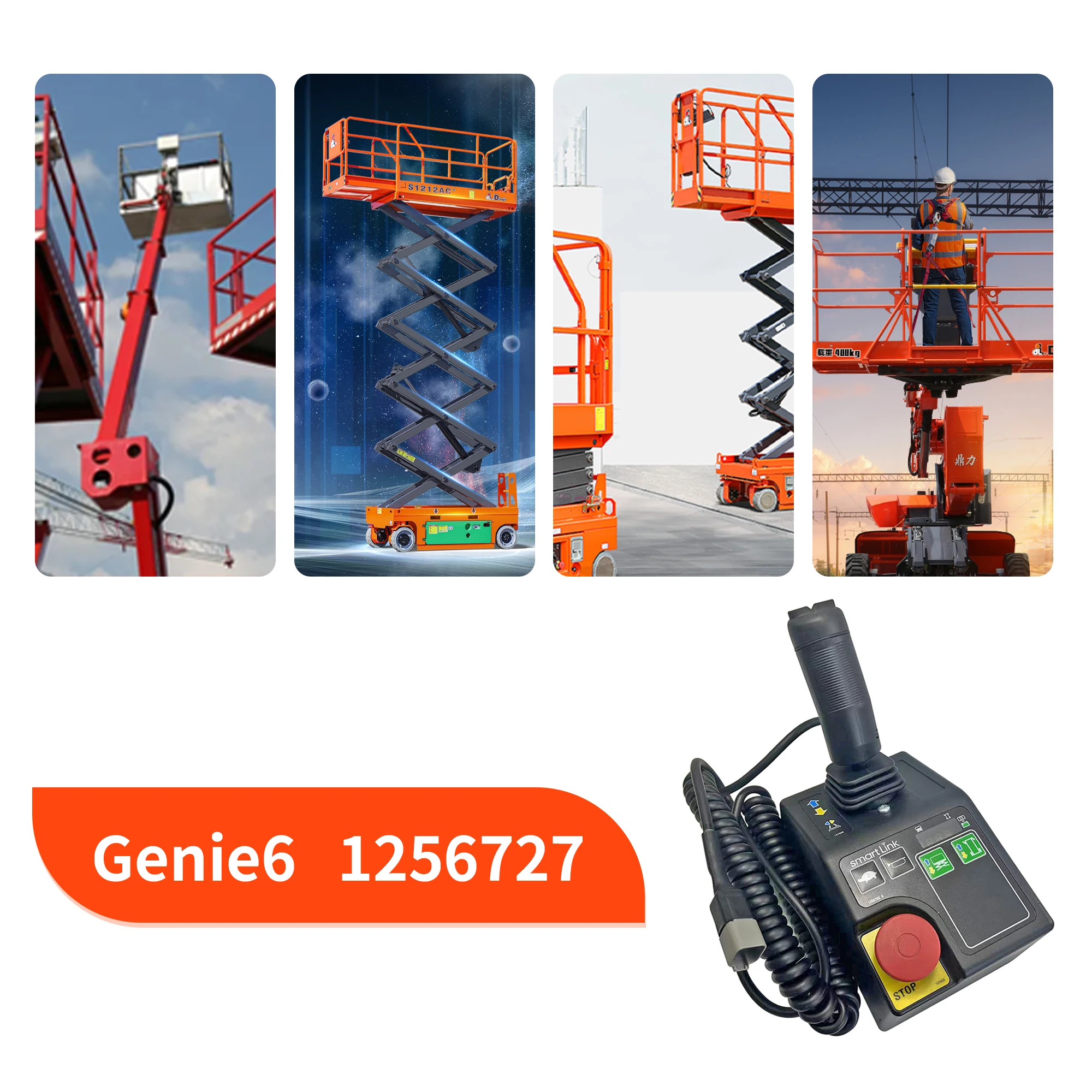 1256727GT 1256727 Gen 6 Control Box Genie Lift Parts for Genie Lift Gen 6 GS-1932 GS-2032 GS-2046 GS-2632 GS-2646 GS-3246