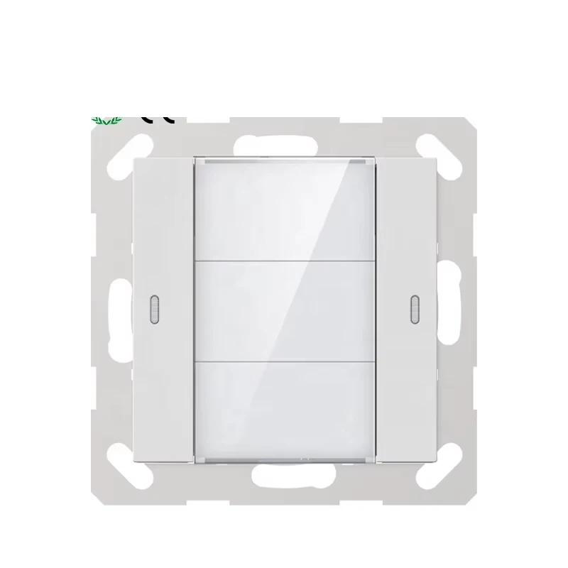 2025 GVS K-bus KNX Sistema domotico intelligente Interruttore a pulsante con tastiera 1-4 pulsanti Gang 21-30 V Certificato EIB/KNX