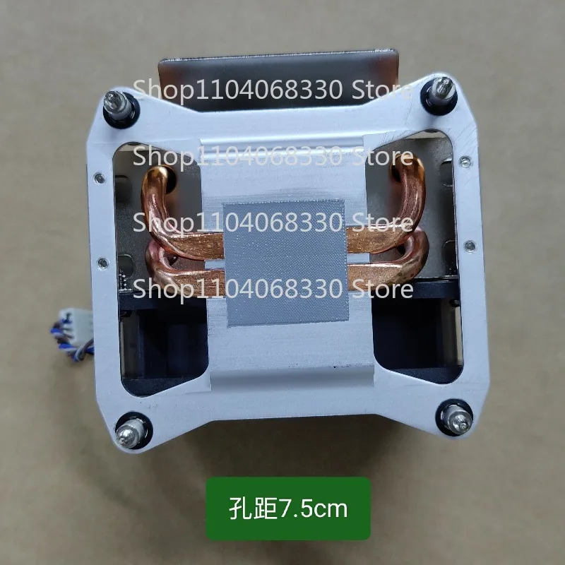 ZZZ    LGA115X CPU Heatsink 4Pin Thick Thread Heat Pipe Side Blowing Silent Fan For HP Z240 Desktop Workstation
