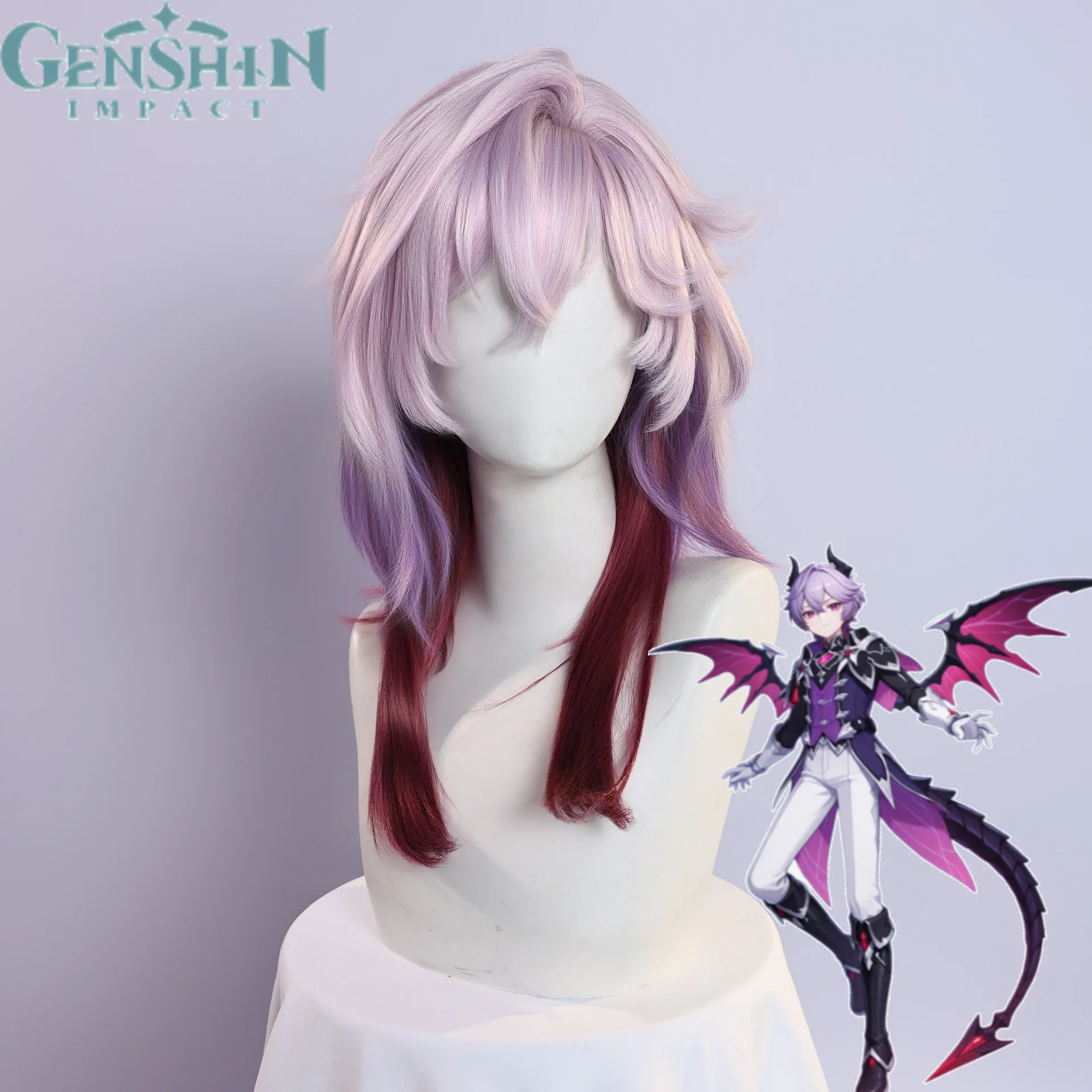 Durin Cosplay Costume Genshin Impact Durin Suits Tail Wings Wig Full Set Halloween Party Roleplay Genshin Impact Durin Outfits