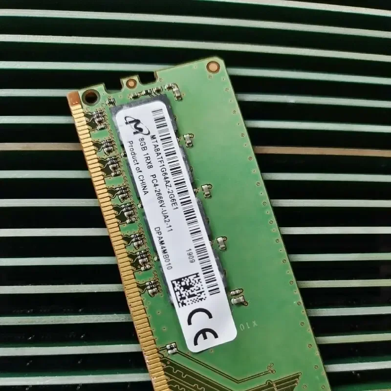 A+Micron RAMS DDR4 8GB 1RX8 PC4-2666v-UA2-11 UDIMM Ddr4 2666MHz 8GB Desktop Computer Memory 1.2v - view 3