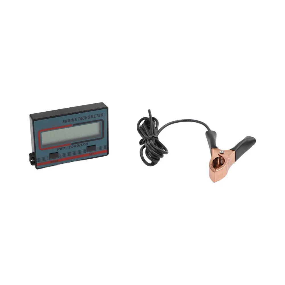 Outdoor Equipment Testing Petrol Engine Tachometer Automotive Engine RPM Measurement Tool Cumulative Engine Operation Time