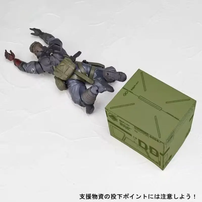 Kaiyodo Metal Gear Solid Venom Snake Articulated Action Figure Pvc Collectible Model With Multiple Accessories For Collection
