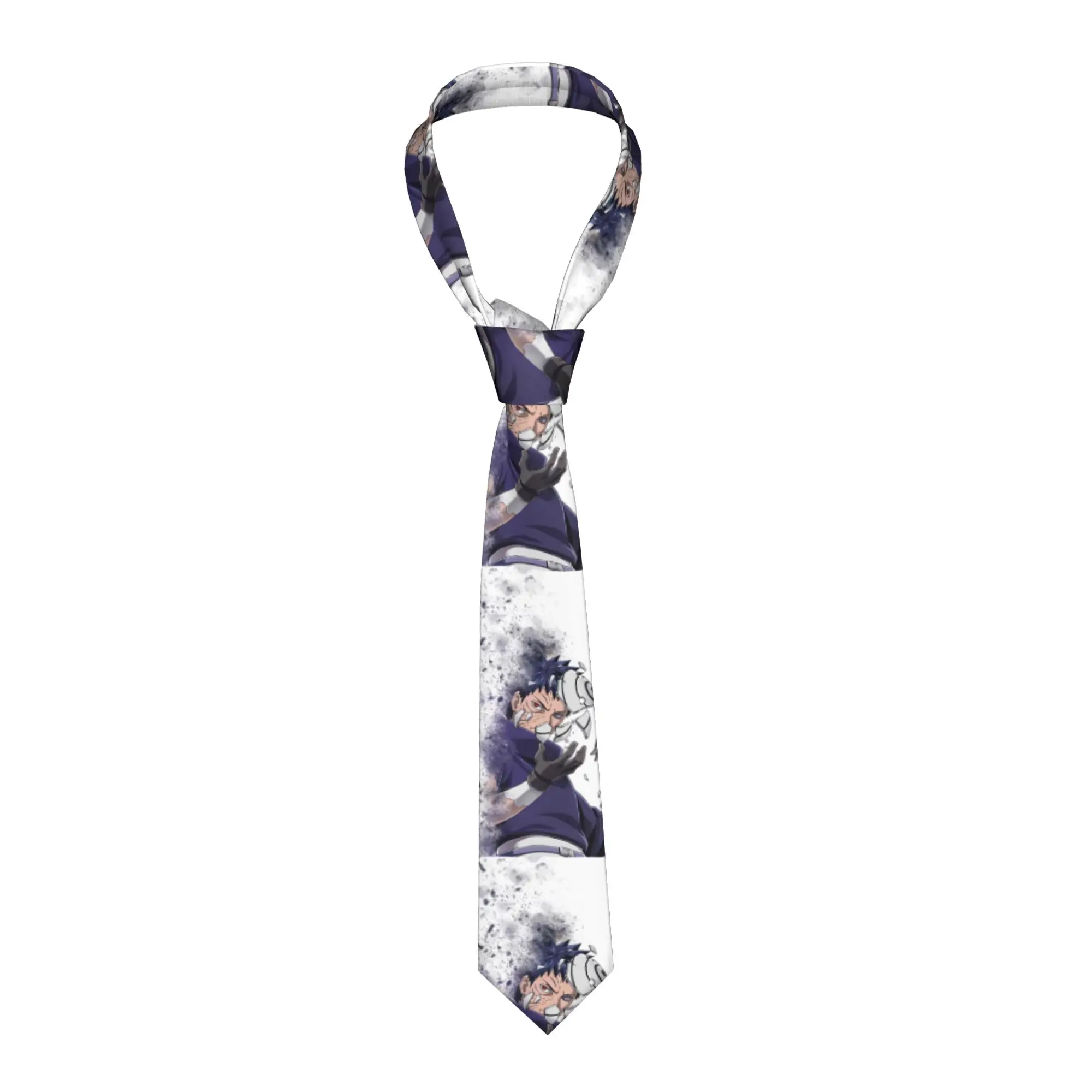 

Custom Men Anime N-Narutoes Necktie Fashion Tie For Business