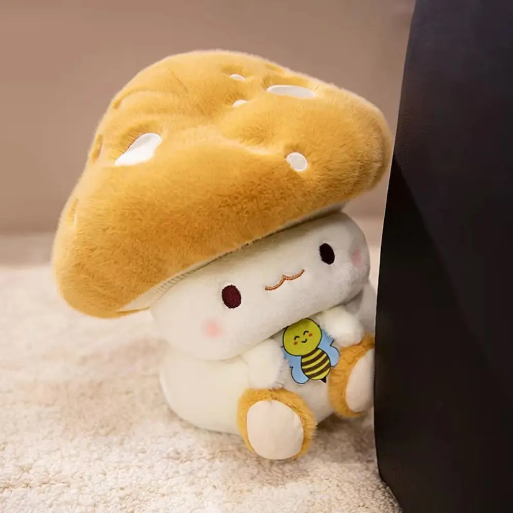 Kussen Cartoon Paddestoel Pluizig Zacht Paddestoel 30CM Schattig Paddestoelspullen Kinderen