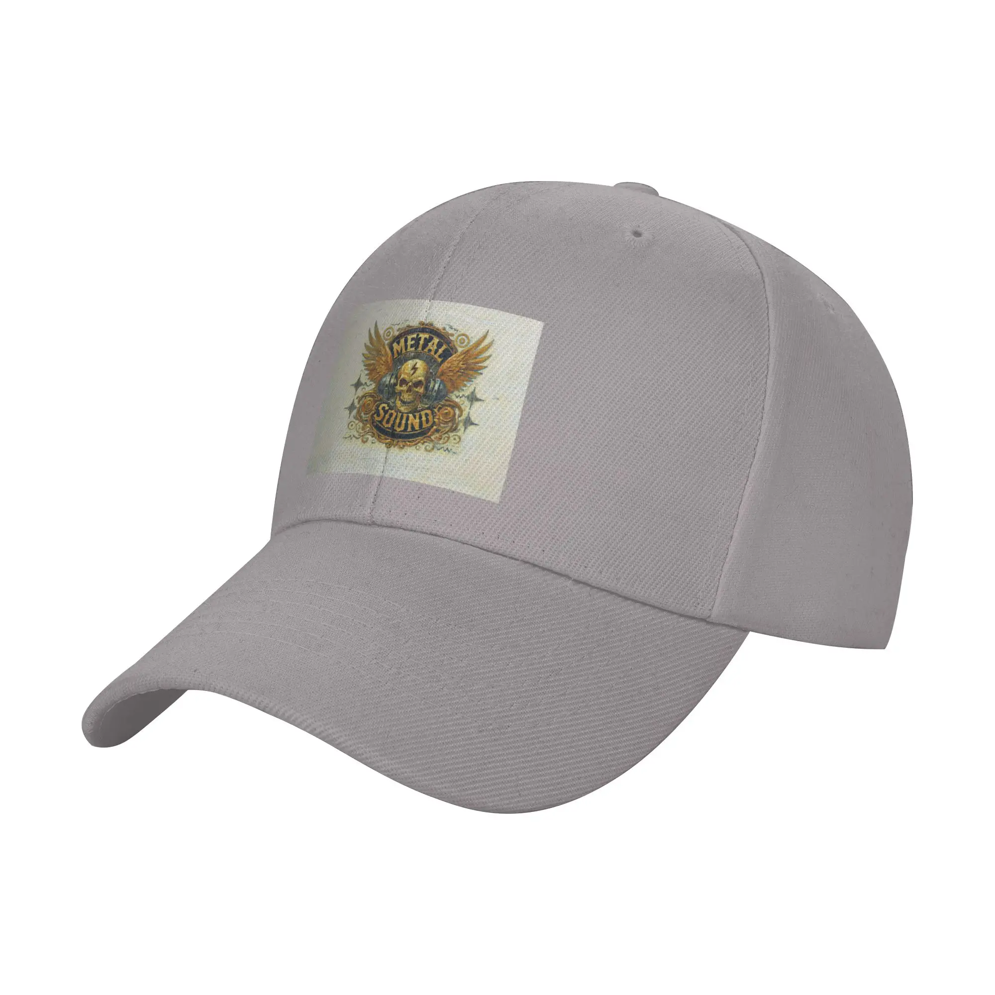 Hot Sale The metal sound makes even a skull fly  Baseball Cap  Washable Caps For Women  Carnival Caps For Women