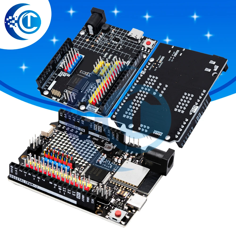 placa-de-desenvolvimento-un-or4-minima-type-c-usb-esp32-s3-wifi-edition-para-controlador-de-aprendizagem-de-programacao-arduino