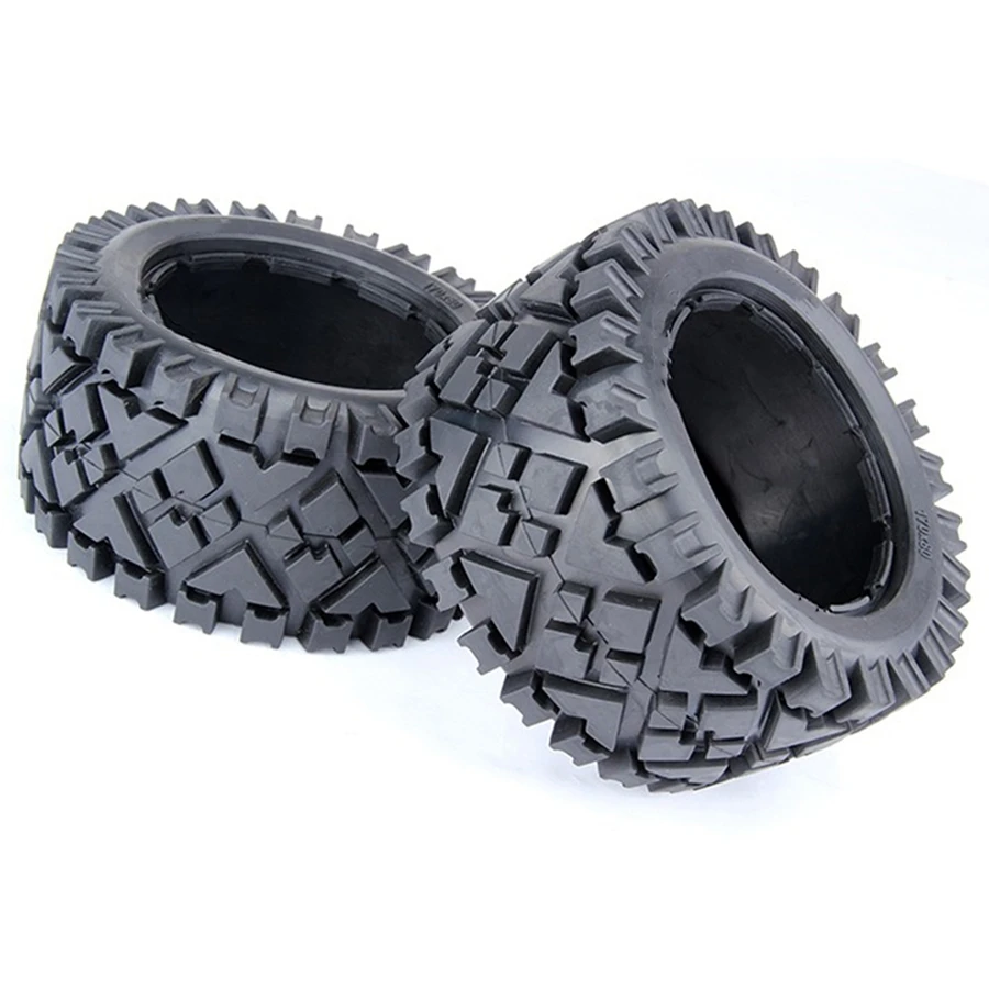 Rc Car Rear Tires Skin Without Inner Foam for 1: 5 Scale RACING Baja 5B 5T 5SC TDBX Spare