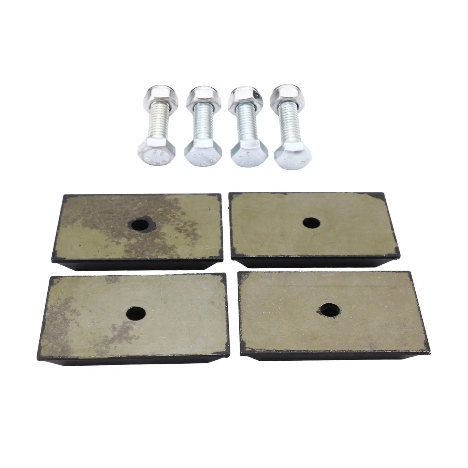 

4Pcs Rear Suspend Leaf Spring Pads Assembly for Peugeot 2006- Car