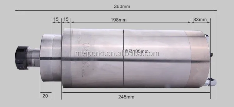 

High Quality 3KW Cnc Spindle Motor Machine Tool Spindle Made in China