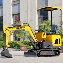 High Quality Mini Excavators 1 Ton Customize Wholesale EPA EURO 5 Engine Small Excavator Multifunction Mini Excavator Price