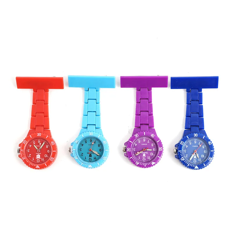 Orologio medico portatile colorato di Design orologio da infermiere con movimento al quarzo medico