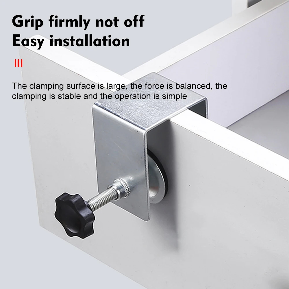 Woodworking Jig Cabinet Tool Home Furniture Accessories Steel Drawer Front Installation Clamps Drawer Panel Clips Tools