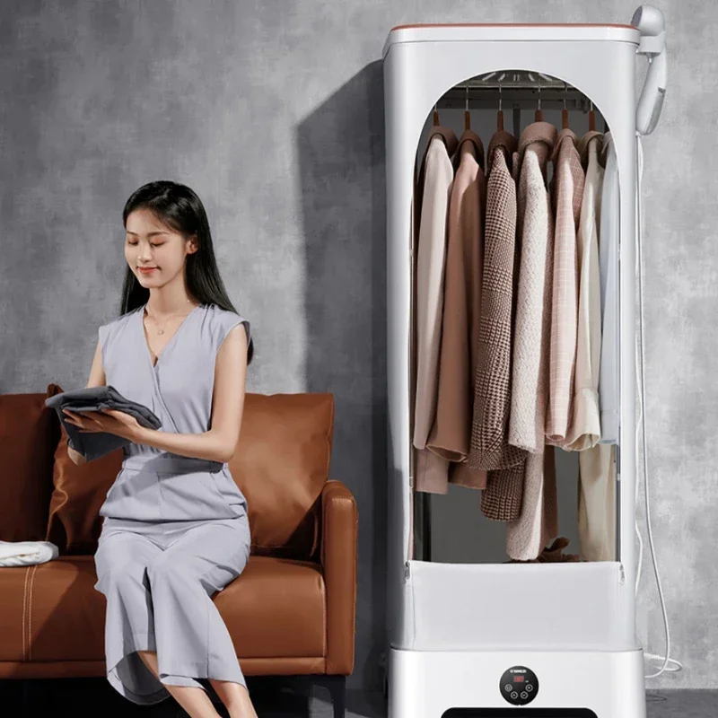 Secador doméstico de roupas para bebês, secador de roupas coaxial portátil dobrável, dormitório, gabinete, secadora de ropaс Уkan Для Белья
