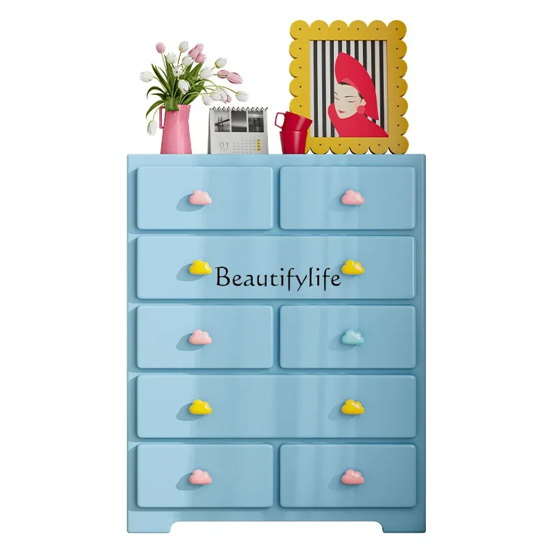 

1*Dopamine living room cabinet small apartment simple locker