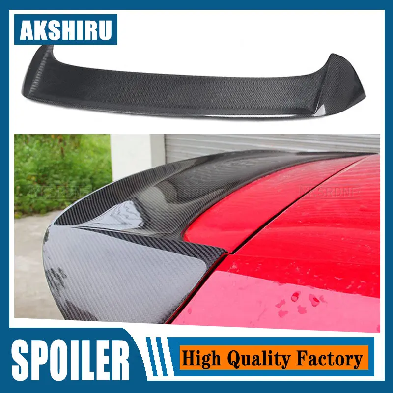 

Golf 6 REVOZPORT Styling Carbon Fiber Rear Roof Lip Spoiler Wing for Volkswagen VI MK6 Standard Bumper(Not GTI Not R)2008-2012